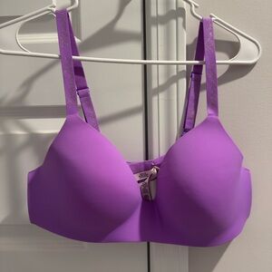 Victoria's Secret Purple Bra with Gold Accents